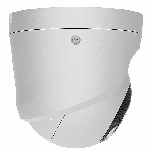 IP-камера проводная Ajax TurretCam HL white, 8мп, 4мм, гибридная подсветка IR 50м, белый Led 50м, Poe, True WDR, IP 65, ИК 50м, аудио, 75° до 85°, купольная, белая