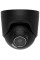IP-Камера дротова Ajax TurretCam HL black, 8мп, 4мм, гібридне підсвічування IR 50м, білий Led 50м, Poe, True WDR, IP 65, ІЧ 50м, аудіо, 75° до 85°, купольна, чорна