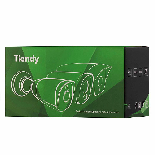 IP-камера Tiandy TC-C34UN Spec:I8/A/E/Y/2.8-12mm/V4.2, 4MP, Bullet, 2.8-12mm AVF, f/1.6, IR80m, DC12V, PoE, IP67