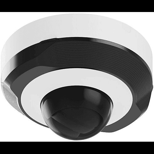 IP-камера проводная Ajax DomeCam Mini, 8мп, 2.8мм, Poe, True WDR, IP 65, ИК 30м, аудио, угол обзора 100° до 110°, мини купольная, белая