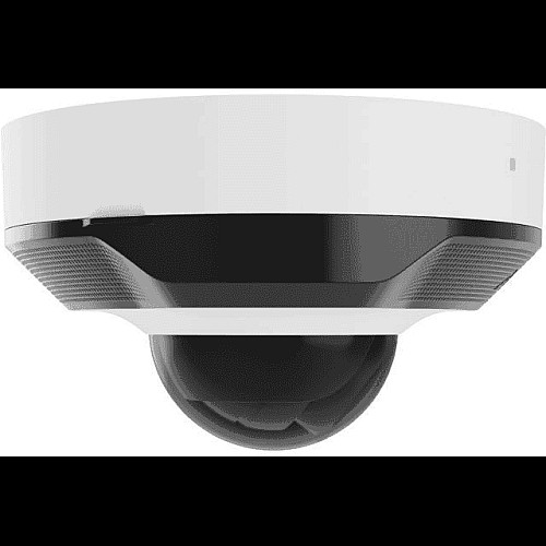 IP-камера проводная Ajax DomeCam Mini, 8мп, 2.8мм, Poe, True WDR, IP 65, ИК 30м, аудио, угол обзора 100° до 110°, мини купольная, белая