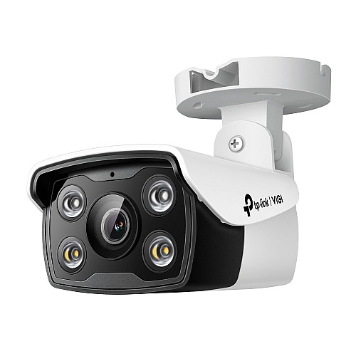 IP-камера TP-LINK VIGI C340-4, PoE, 4Мп, 4 мм, H265+, IP66, Bullet, цветное ночное видение, внешняя