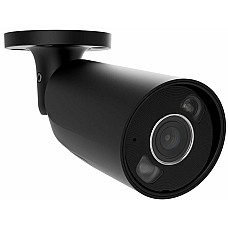 IP-Камера дротова Ajax BulletCam HL black, 8мп, 2.8мм, гібридне підсвічування IR 50м, білий Led 50м, Poe, True WDR, IP 65,  аудіо, кут огляду 100° до 110°, вулична, чорна