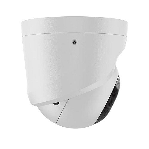 IP-камера проводная Ajax TurretCam, 5мп, 2.8мм, Poe, True WDR, IP 65, ИК 35м, аудио, угол обзора 100° до 110°, купольная, белая