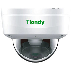 IP-камера Tiandy TC-C34KS Spec:I3/E/Y/C/SD/2.8mm/V4.2, 4MP, Starlight Dome, 2.8mm, f/1.6, IR30m, PoE, IP66, IK10