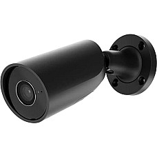IP-Камера дротова Ajax BulletCam, 5мп, 4мм, Poe, True WDR, IP 65, ІЧ 35м, аудіо, кут огляду 75°до 85°, вулична, чорна