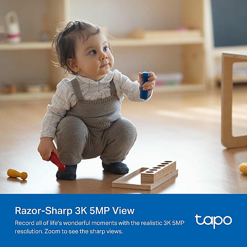 IP-Камера TP-LINK Tapo C232 5MP N300 microSD motion detection. AI