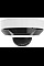 IP-камера проводная Ajax DomeCam Mini, 5мп, 2.8мм, Poe, True WDR, IP 65, ИК 30м, аудио, угол обзора 100° до 110°, мини купольная, белая