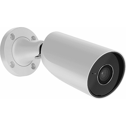 IP-камера проводная Ajax BulletCam, 5мп, 2.8мм, Poe, True WDR, IP 65, ИК 35м, аудио, угол обзора 100° до 110°, уличная, белая