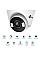 IP-Камера TP-LINK VIGI C440-2.8, PoE, 4Мп, 2,8 мм, H265+, IP66, Turret, кольорове нічне бачення, внутрішня