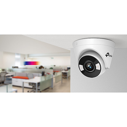 IP-Камера TP-LINK VIGI C440-2.8, PoE, 4Мп, 2,8 мм, H265+, IP66, Turret, кольорове нічне бачення, внутрішня