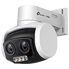 IP-Камера TP-LINK VIGI C540-V, PoE, 4Мп, 2,8-12мм, H265+, IP66, Dome, кольорове нічне бачення, подвійний об'єктив, зовнішня
