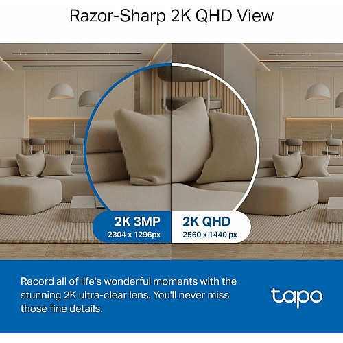 IP-камера TP-LINK Tapo C220 4MP N300 microSD motion detection