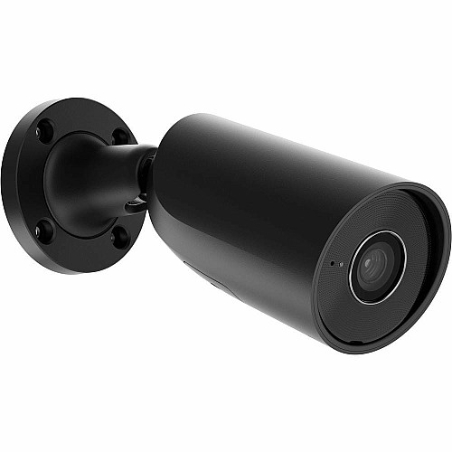 IP-камера проводная Ajax BulletCam, 8мп, 4мм, Poe, True WDR, IP 65, ИК 35м, аудио, угол обзора 75°до 85°, уличная, черная
