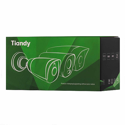 IP-камера Tiandy TC-C35WS Spec:I5/E/Y/M/S/H/2.8mm/V4.0, 5MP, Starlight Bullet, 2.8mm, f/1.6, IR50m, DC12V, PoE, IP67