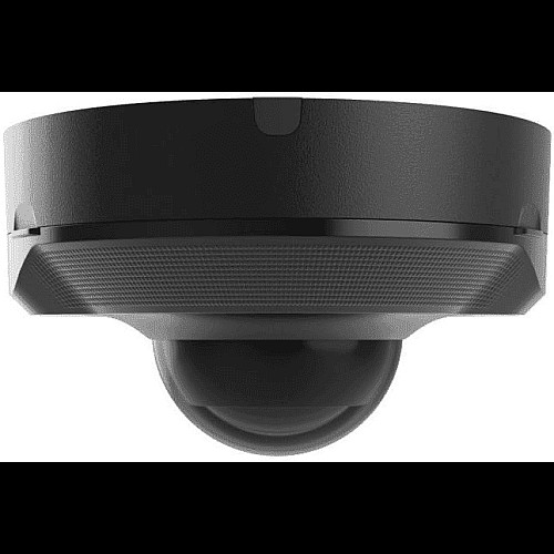 IP-камера проводная Ajax DomeCam Mini, 8мп, 2.8мм, Poe, True WDR, IP 65, ИК 30м, аудио, угол обзора 100° до 110°, мини купольная, черная