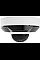 IP-камера проводная Ajax DomeCam Mini, 5мп, 4мм, Poe, True WDR, IP 65, ИК 30м, аудио, угол обзора 75°до 85°, мини купольная, белая