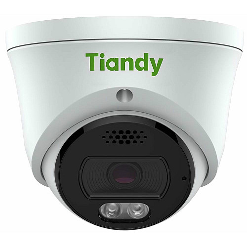 IP-камера Tiandy TC-C38XQ Spec:I3W/E/Y/2.8mm/V4.2, 8MP, EW, Color Maker Turret, 2.8mm, f/1.6, LED15m, IR30m, DC12V, PoE, IP66, Speaker