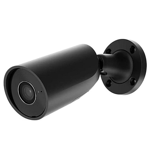 IP-камера проводная Ajax BulletCam, 8мп, 4мм, Poe, True WDR, IP 65, ИК 35м, аудио, угол обзора 75°до 85°, уличная, черная