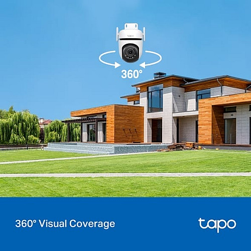 IP-камера TP-LINK Tapo C520WS 4MP N300 1xFE LAN внешняя поворотная