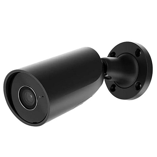 IP-камера проводная Ajax BulletCam, 5мп, 4мм, Poe, True WDR, IP 65, ИК 35м, аудио, угол обзора 75°до 85°, уличная, черная