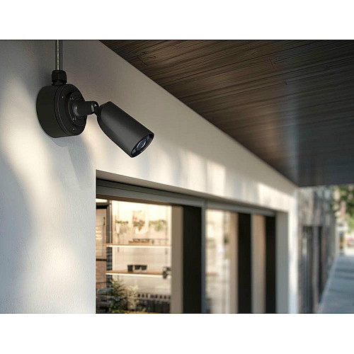 IP-камера проводная Ajax BulletCam HL black, 8мп, 2.8мм, гибридная подсветка IR 50м, белый Led 50м, Poe, True WDR, IP 65, аудио, угол обзора 100° до 110°, уличная, черная