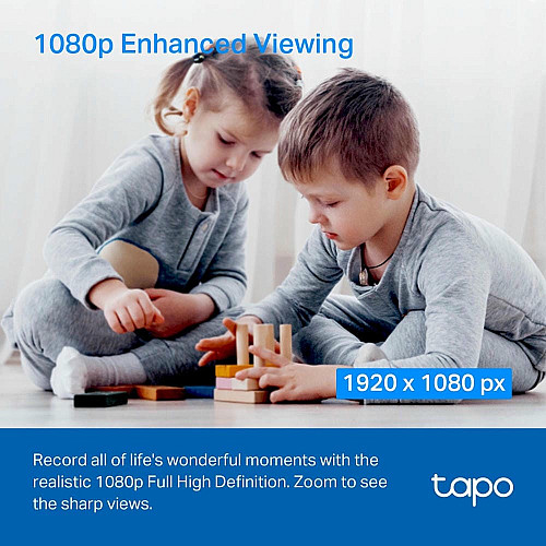 IP-Камера TP-LINK Tapo C200C FHD N300 microSD motion detection, 9x zoom