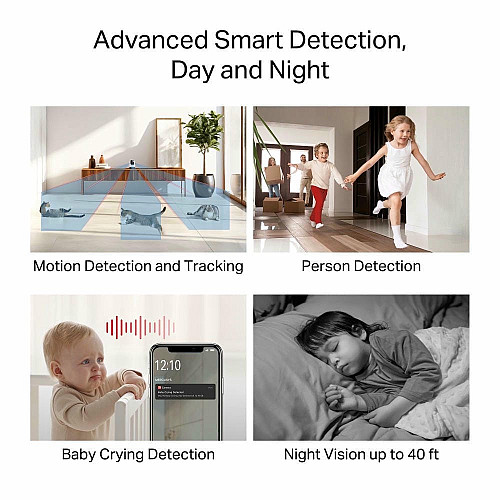 IP-Камера MERCUSYS MC210 3MP N300 microSD motion detection