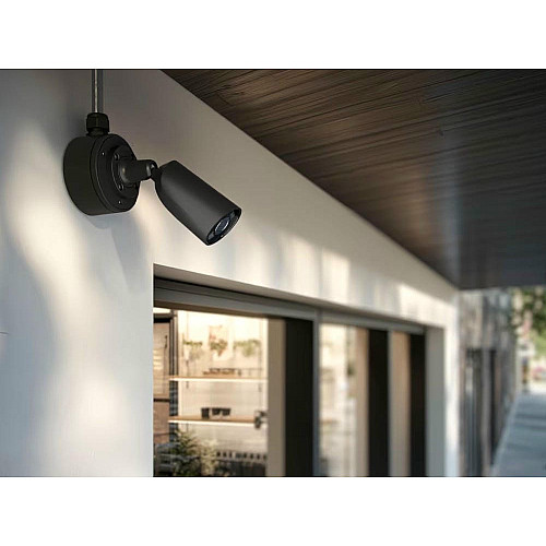 IP-камера проводная Ajax BulletCam HL black, 5мп, 2.8мм, гибридная подсветка IR 50м, белый Led 50м, Poe, True WDR, IP 65, аудио, угол обзора 100° до 110°, уличная, черная