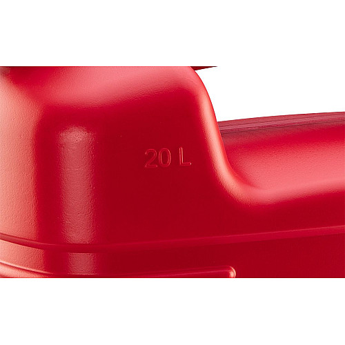 Каністра Neo Tools паливна антистатична 20л пластик HDPE, гнучкий злив, 1.46кг, червоний