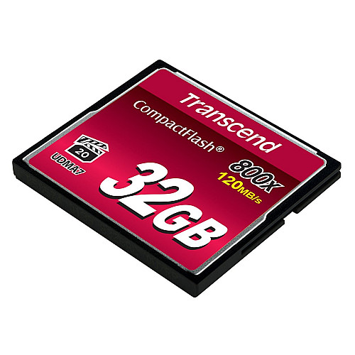 Карта пам'яті Transcend CF  32GB 800X