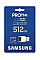 Карта пам'яті Samsung microSDXC    512GB C10 UHS-I R180MB/s PRO Plus + SD