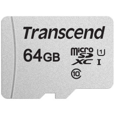 Карта пам'яті Transcend microSD   64GB C10 UHS-I R100/W20MB/s