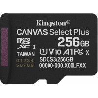 Карта памяти Kingston microSD 256GB C10 UHS-I A1 V10 R150MB/s