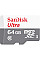Карта пам'яті SanDisk microSD   64GB C10 UHS-I R100MB/s Ultra