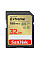 Карта пам'яті SanDisk SD   32GB C10 UHS-I U3 R100/W60MB/s Extreme V30