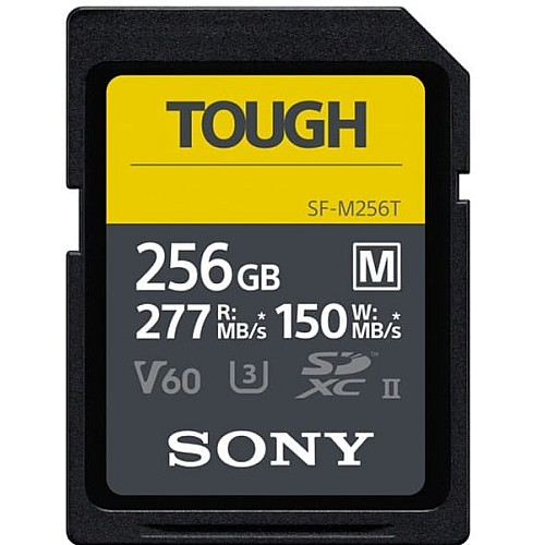 Карта памяти Sony SDXC 256GB C10 UHS-II U3 V60 R277/W150MB/s Tough