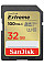 Карта пам'яті SanDisk SD   32GB C10 UHS-I U3 R100/W60MB/s Extreme V30