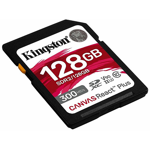 Карта пам'яті Kingston SD  128GB C10 UHS-II U3 R300/W260MB/s