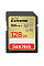 Карта памяти SanDisk SD 128GB C10 UHS-I U3 R180/W90MB/s Extreme V30