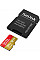 Карта памяти SanDisk microSD 64GB C10 UHS-I U3 R170/W80MB/s Extreme V30+SD