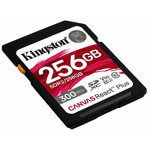 Карта пам'яті Kingston SD  256GB C10 UHS-II U3 R300/W260MB/s
