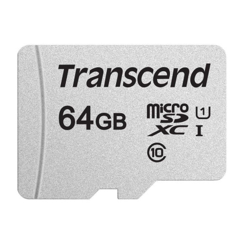 Карта пам'яті Transcend microSD   64GB C10 UHS-I R100/W20MB/s