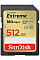 Карта пам'яті SanDisk SD  512GB C10 UHS-I U3 R180/W130MB/s Extreme V30