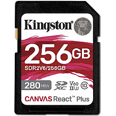 Карта пам'яті Kingston SD  256GB C10 UHS-II U3 R280/W150MB/s