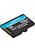 Карта пам'яті Kingston microSD  128GB C10 UHS-I U3 A2 V30 R200/W100MB/s