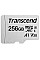 Карта пам'яті Transcend microSD  256GB C10 UHS-I R100/W40MB/s + SD