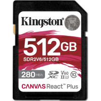 Карта памяти Kingston SD 512GB C10 UHS-II U3 R280/W150MB/s