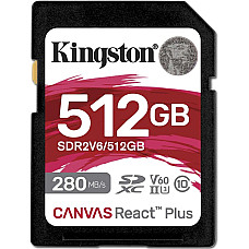 Карта пам'яті Kingston SD  512GB C10 UHS-II U3 R280/W150MB/s