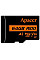 Карта пам'яті Apacer microSD  64GB C10 UHS-I U3 A2 R100/W80MB/s + SD